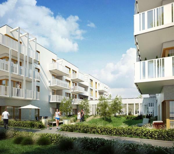 Nap Apartments Mila Baltica Gym&Sauna Gdańsk Exteriör bild
